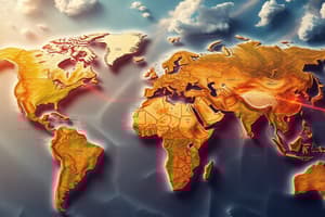 World History: Geography Vocabulary