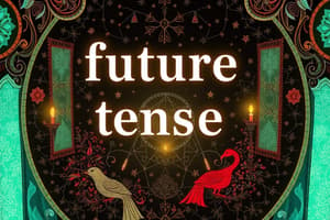 Future Tenses in English Grammar