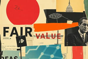 Accounting Standards and Fair Value Analysis