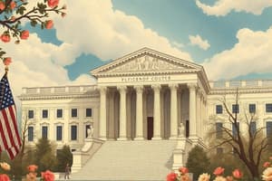 US Government Quiz - Presidency and Supreme Court