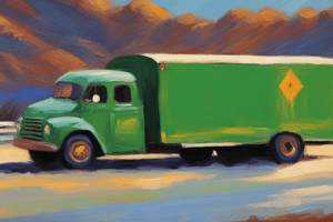 Truck or Step Van Driving Championships Eligibility Criteria