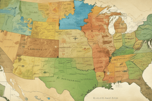 GGS 101 Final Exam: US and Canada Geography