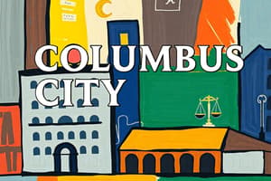 Columbus City Charter Quiz