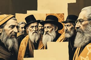 Judaism Overview: Key Concepts and Figures