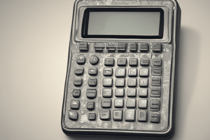 History of Electronic Calculators