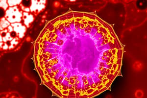 Cell Histology: Plasma Membrane & Cytoplasm