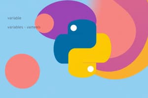 Python 基础：数据类型和变量