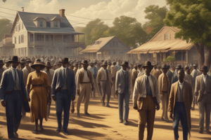 Jim Crow and the Great Migration