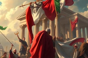 Unificazione dell'Italia: eventi chiave