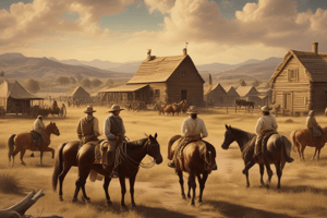 Westward Expansion in the US