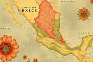 Características Geográficas y Población del Norte de México