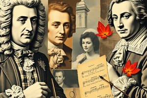 Baroque Composers and Music Forms Quiz