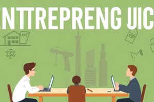 Entrepreneurship Theories Quiz