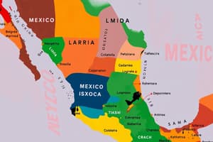 Capitales de México - Flashcards