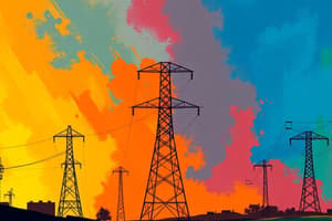 Electricity Production and Transmission Quiz