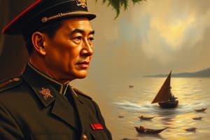 The overthrow of President Ngo Dinh Diem