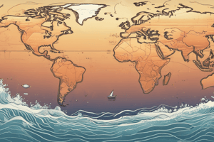 Specific Heat Capacity Differences Between Ocean and Land