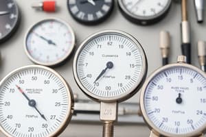 Introduction to Measuring Instruments