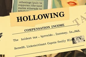 Withholding Tax on Compensation in the Philippines