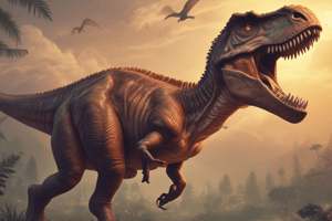 Origen i extinció dels dinosaures