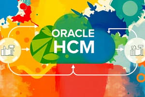 Oracle HCM Cloud: Business Process Quiz