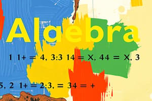 Algebra 1 Chapter 5 Review Flashcards