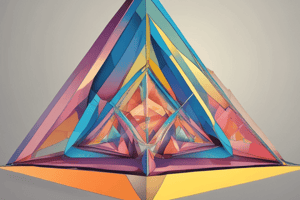 Geometry: Understanding Prisms