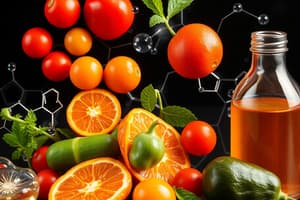 Metabolismo Humano e Vitaminas Solubilis in Aqua