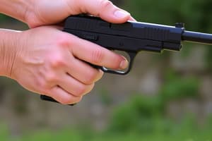 CA FSC Study Guide: Firearm Safety Rules