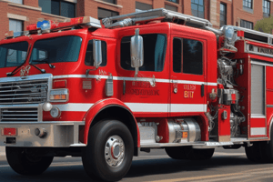 Romeoville Fire Department Manual 602: Truck Company Operations