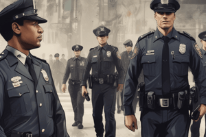 Leadership and Management in Police Departments