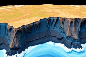 Mid-Oceanic Ridge Terrain Overview