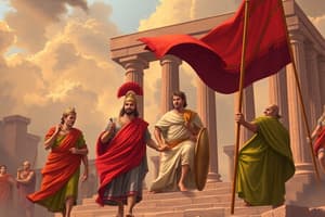 The First Triumvirate in Ancient Rome