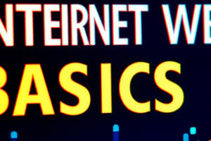 Introduction to the Internet