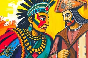 Visita de Moctezuma a Cortés