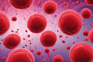 Biochemistry of Red Blood Cells