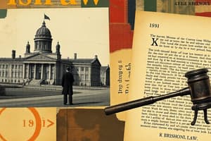 Functions and Sources of Irish Law