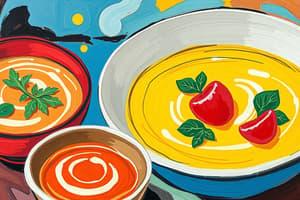 Culinary Delights: Soups and Salads