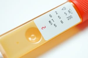 Urinalysis Overview