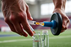 Doping in Competitive Sports