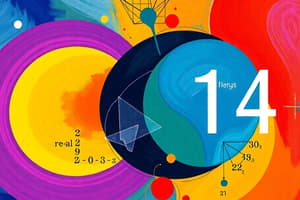 Imaginary and Complex Numbers