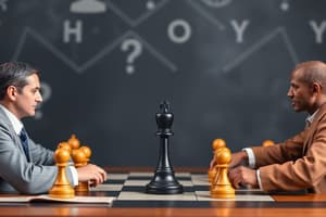 Game Theory and Global Perspectives