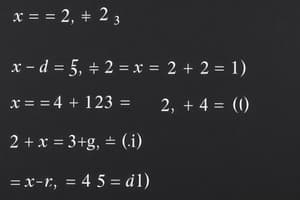 Algebra Class: Simplifying Expressions