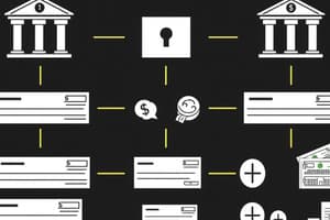 Banking Relationships and Check Types