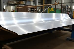 Sheet Metal and Shearing Processes