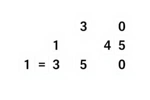 Sorting Algorithms