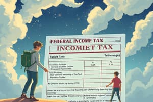 Finance Chapter 2: Net Income Flashcards