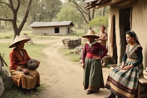 Rural Life in 19th Century Mexico