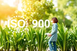 ISO 9001 Overview and Key Concepts