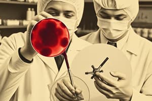 Blood Smear Preparation Techniques